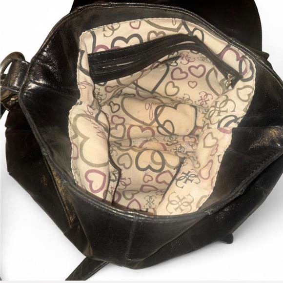 Vintage Y2K GUESS black & gold shoulder bag — iconic early 2000s glam vibe 🖤 - Picture 4 of 4